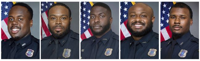 The five officers were fired and charged with second degree murder.
